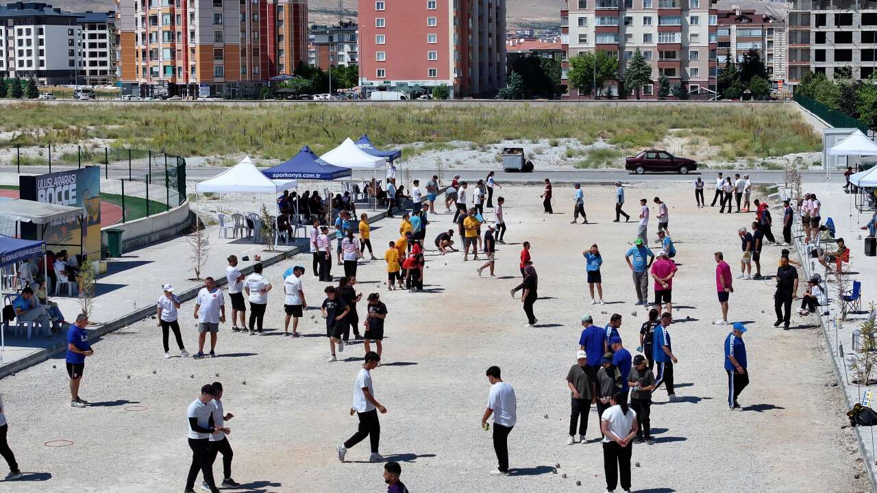 Konya'da 3. Uluslararası Bocce Turnuvası başladı 2